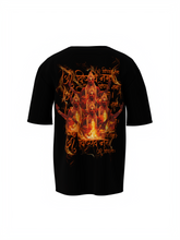 Om Vishnu Black Spiritual Unisex Oversized T-Shirt